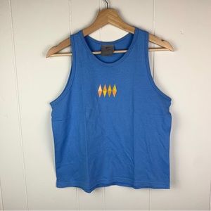 Vintage Nike Tank Top Blue Women’s Large Grey Tag